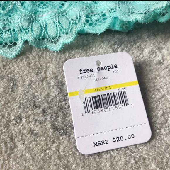 Free People Lace Bandeau Bralette | Size M/L - Picture 4 of 6
